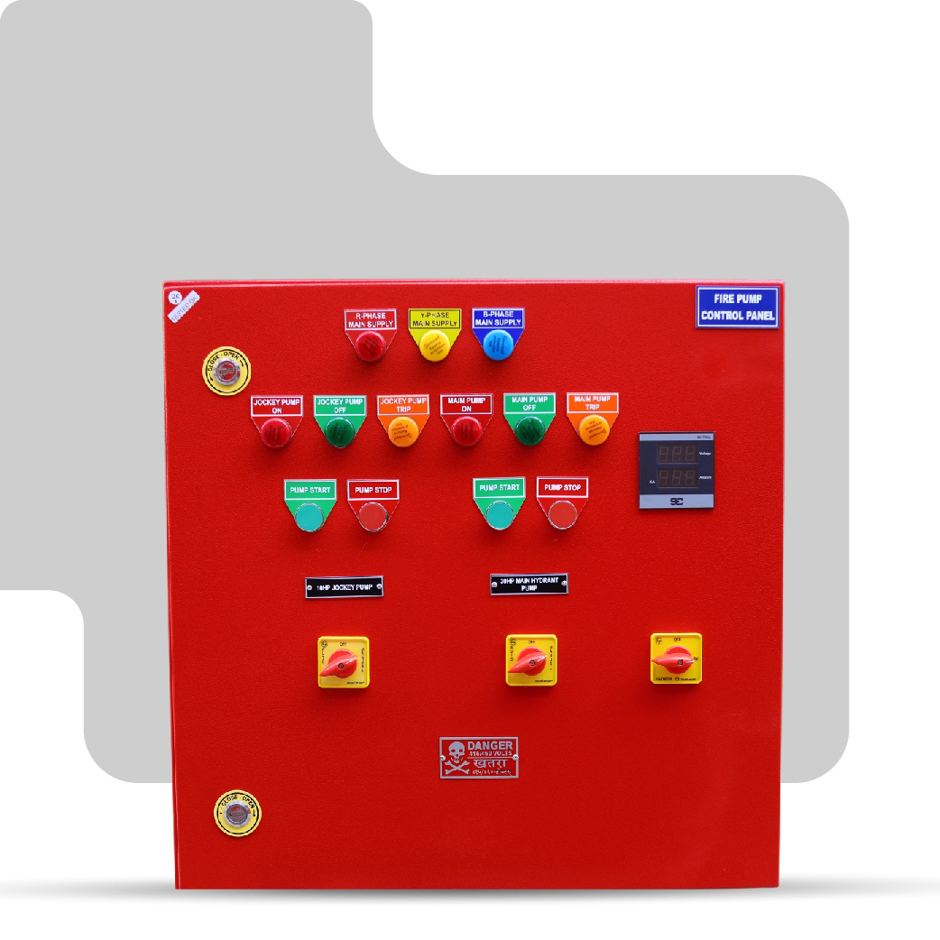 COMBINE PUMP(MAIN+JOCKEY) PANEL-WALL MOUNTED